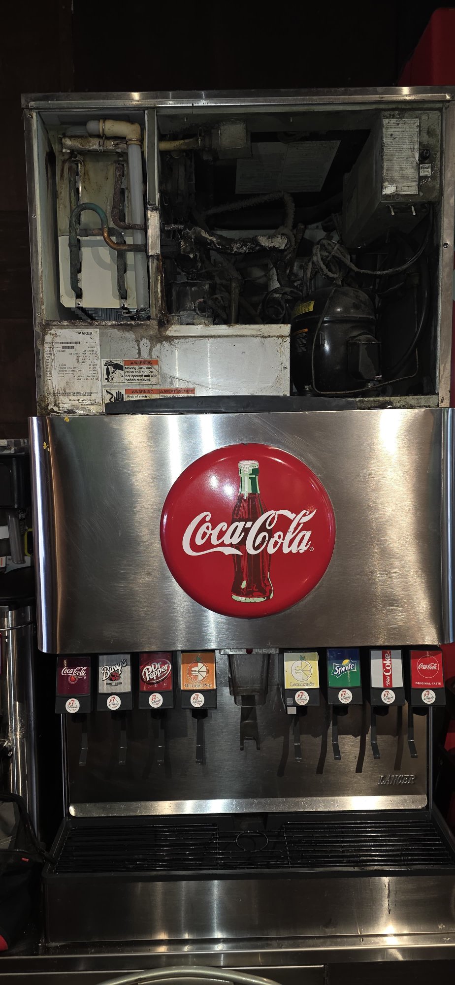 Ice machine cleaning