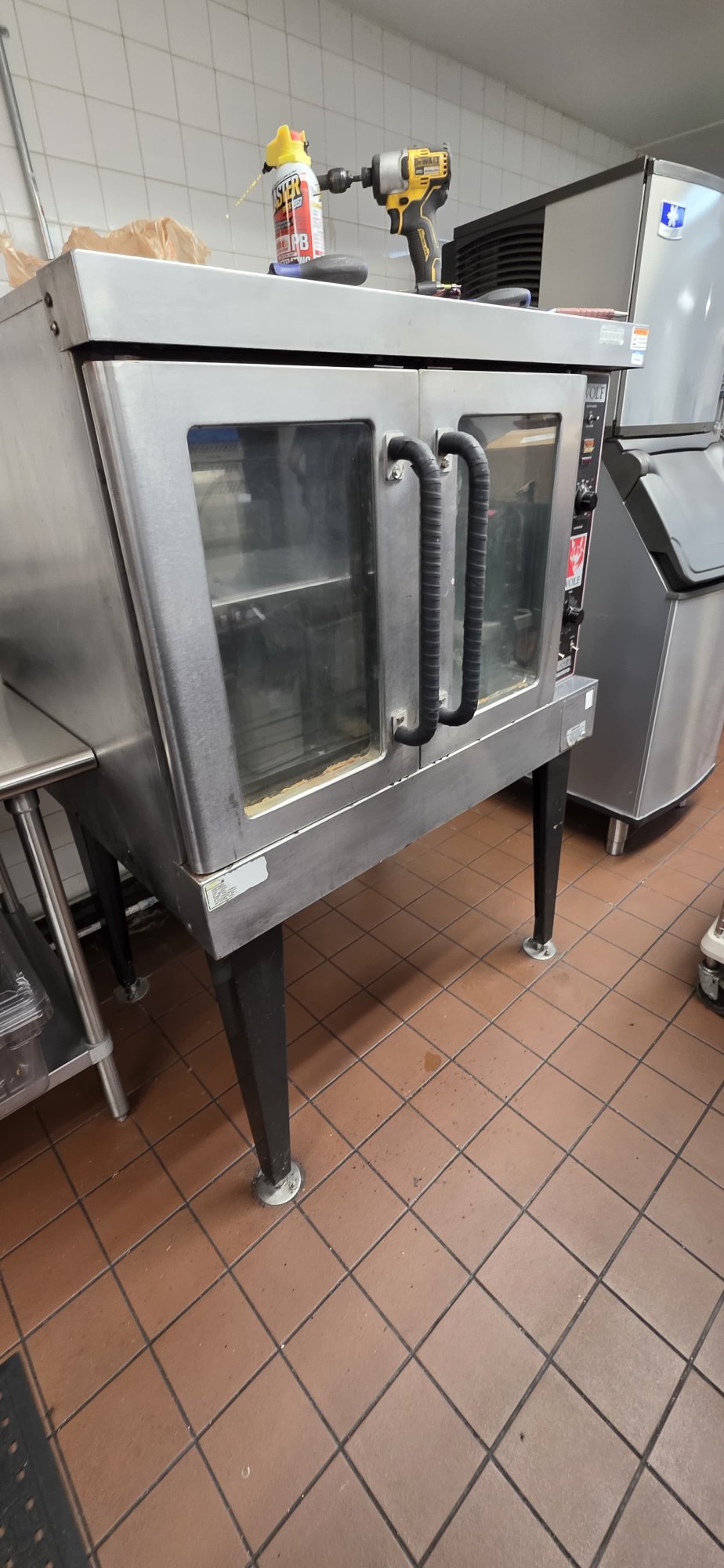 Commercial convection oven repair